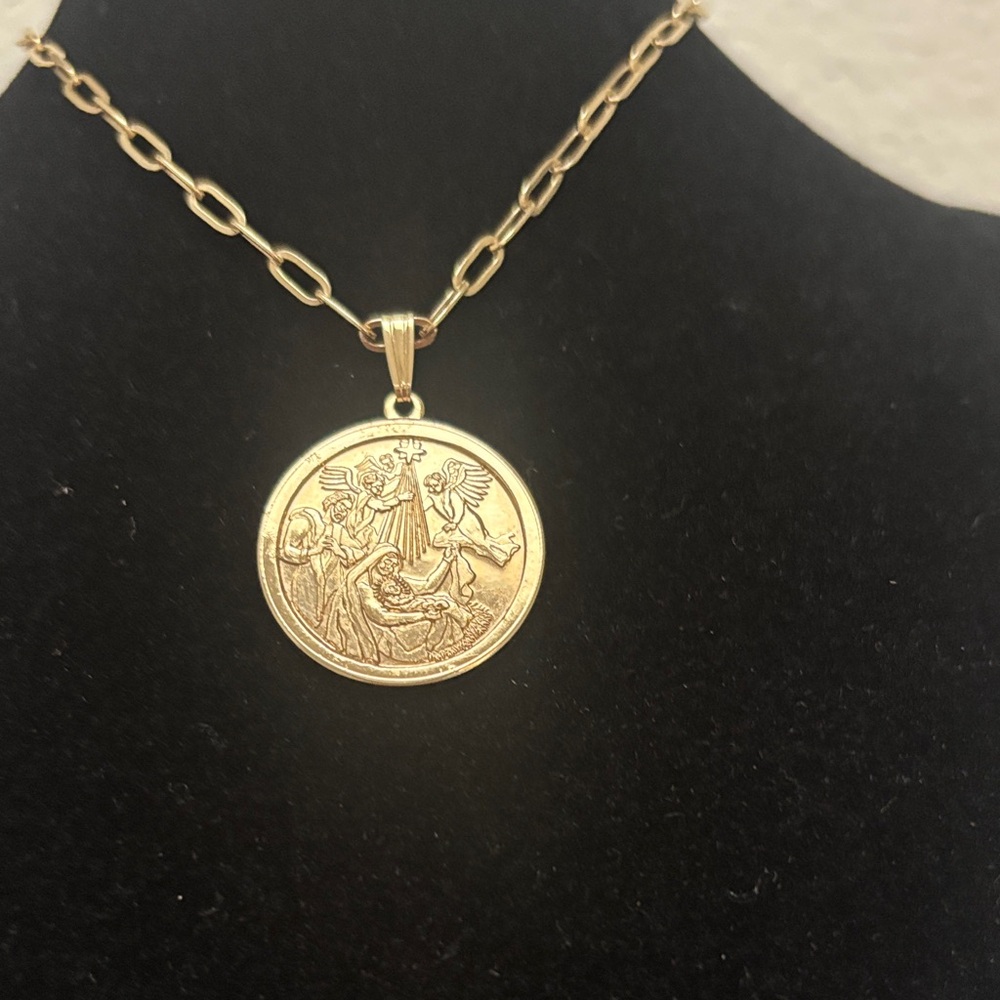 Miranda Frye Gold-filled Coin Pendant